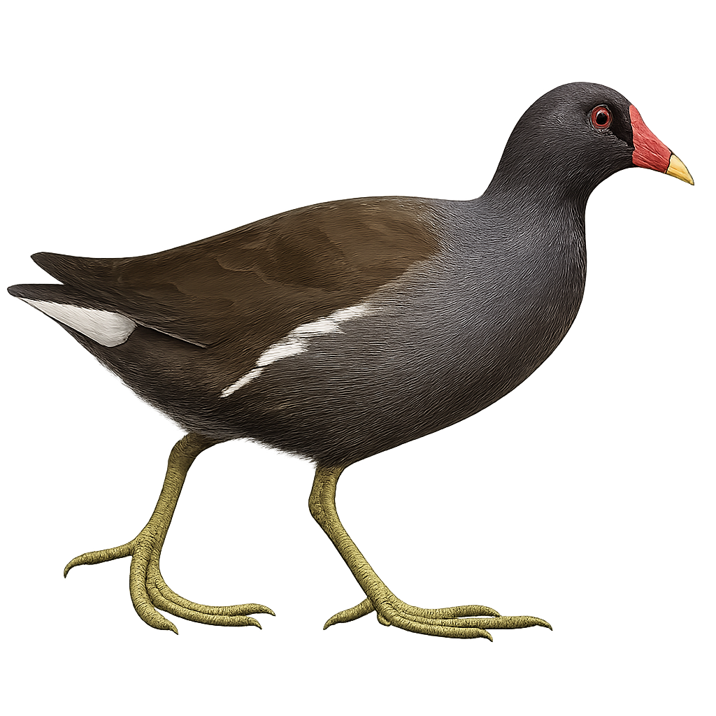 Gallinule poule d'eau