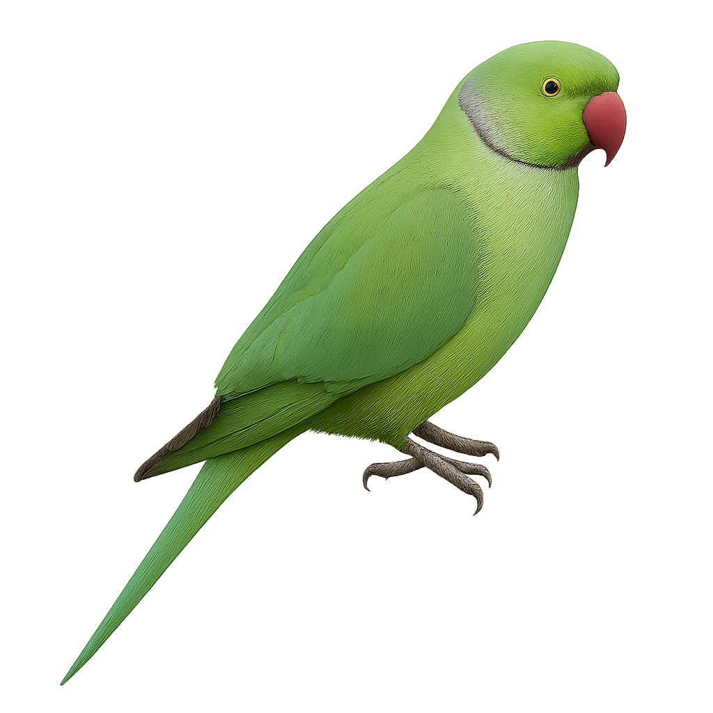 Perruche à collier