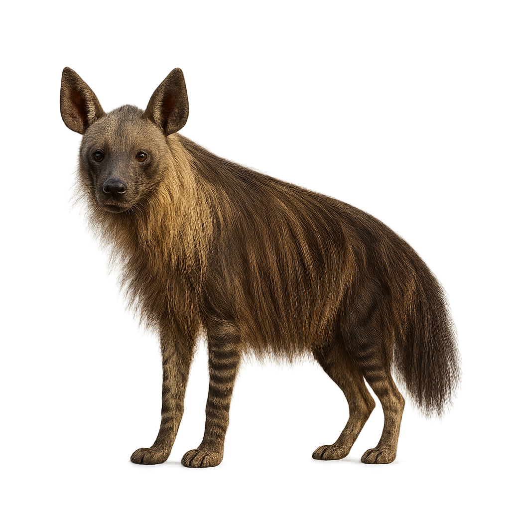 Brown hyena