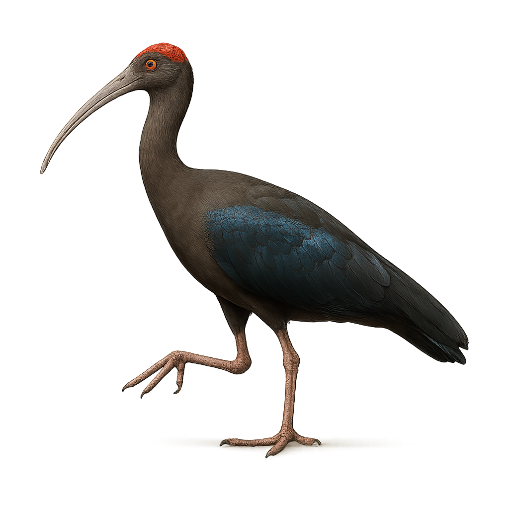 Ibis à tête noire