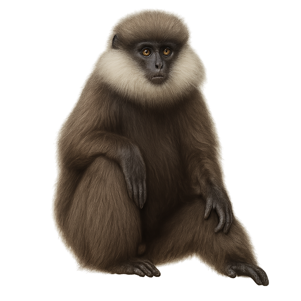 Langur à face pourpre