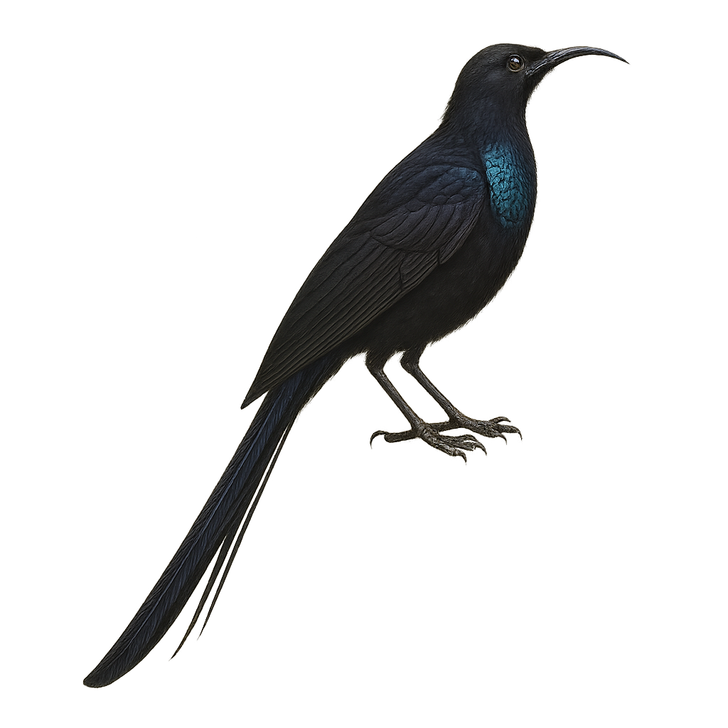 Black Sicklebill