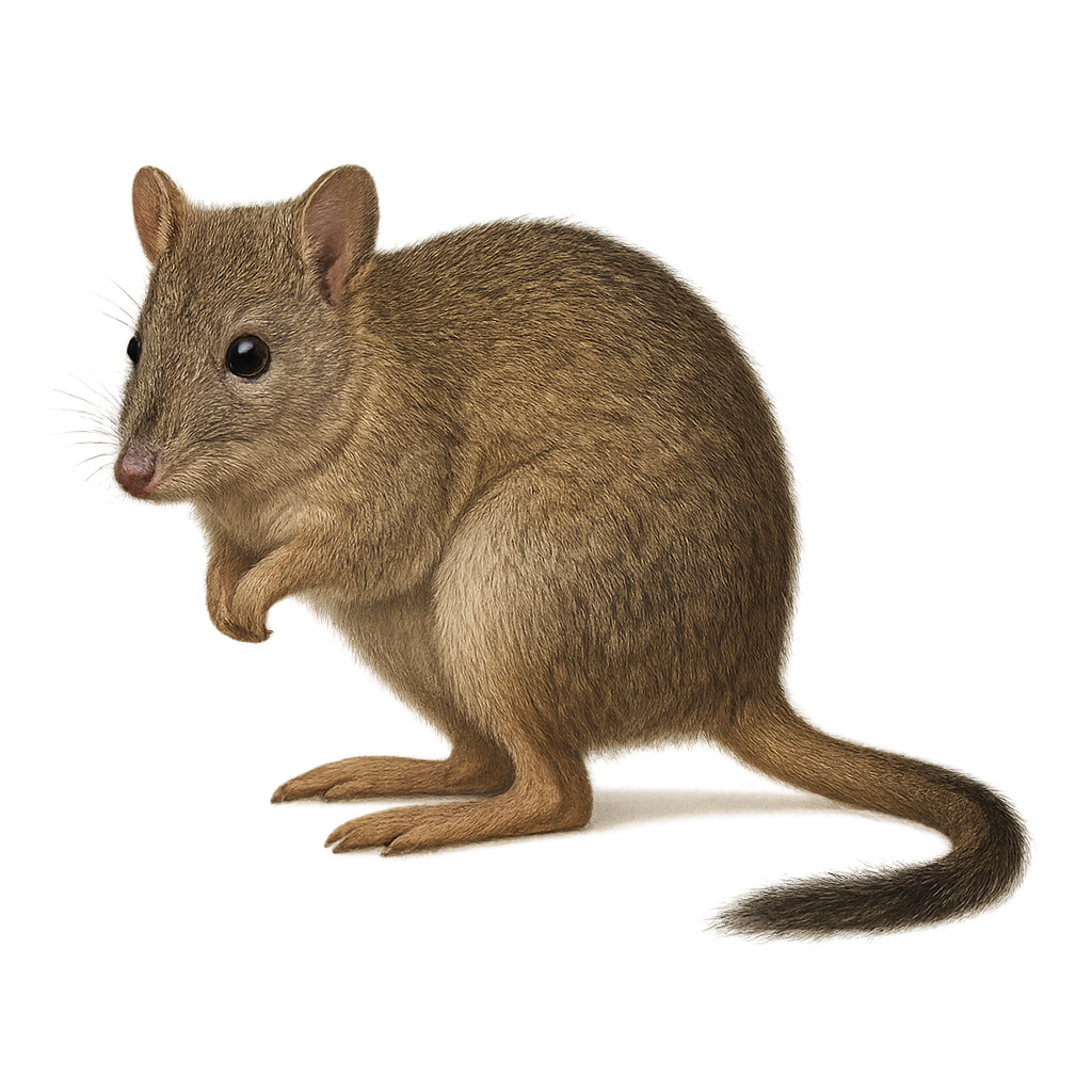 Bettong de cola de cepillo