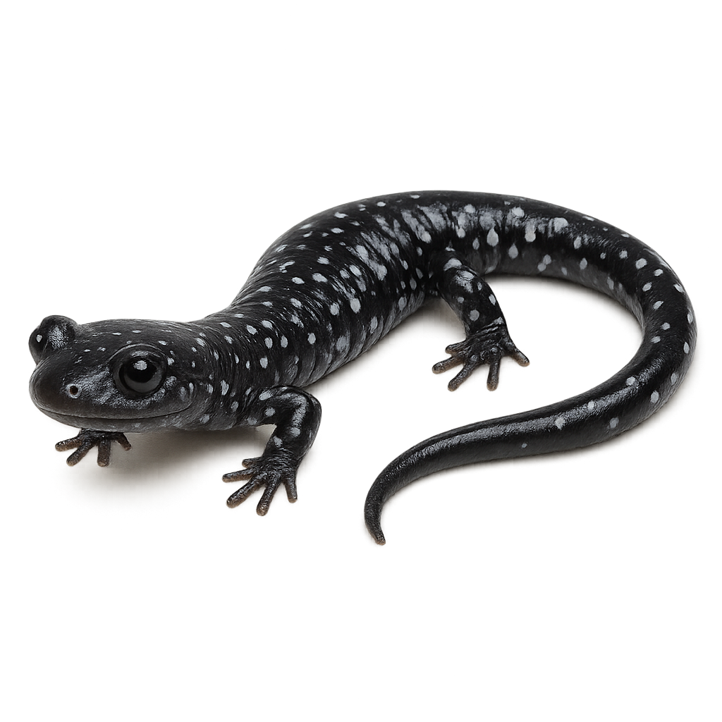 Salamandre à dos blanc
