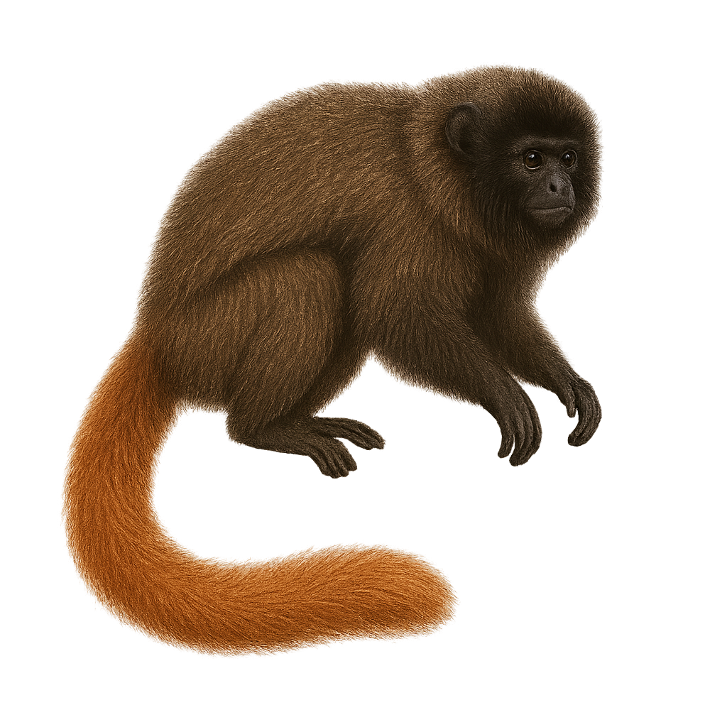 Masked Titi Monkey