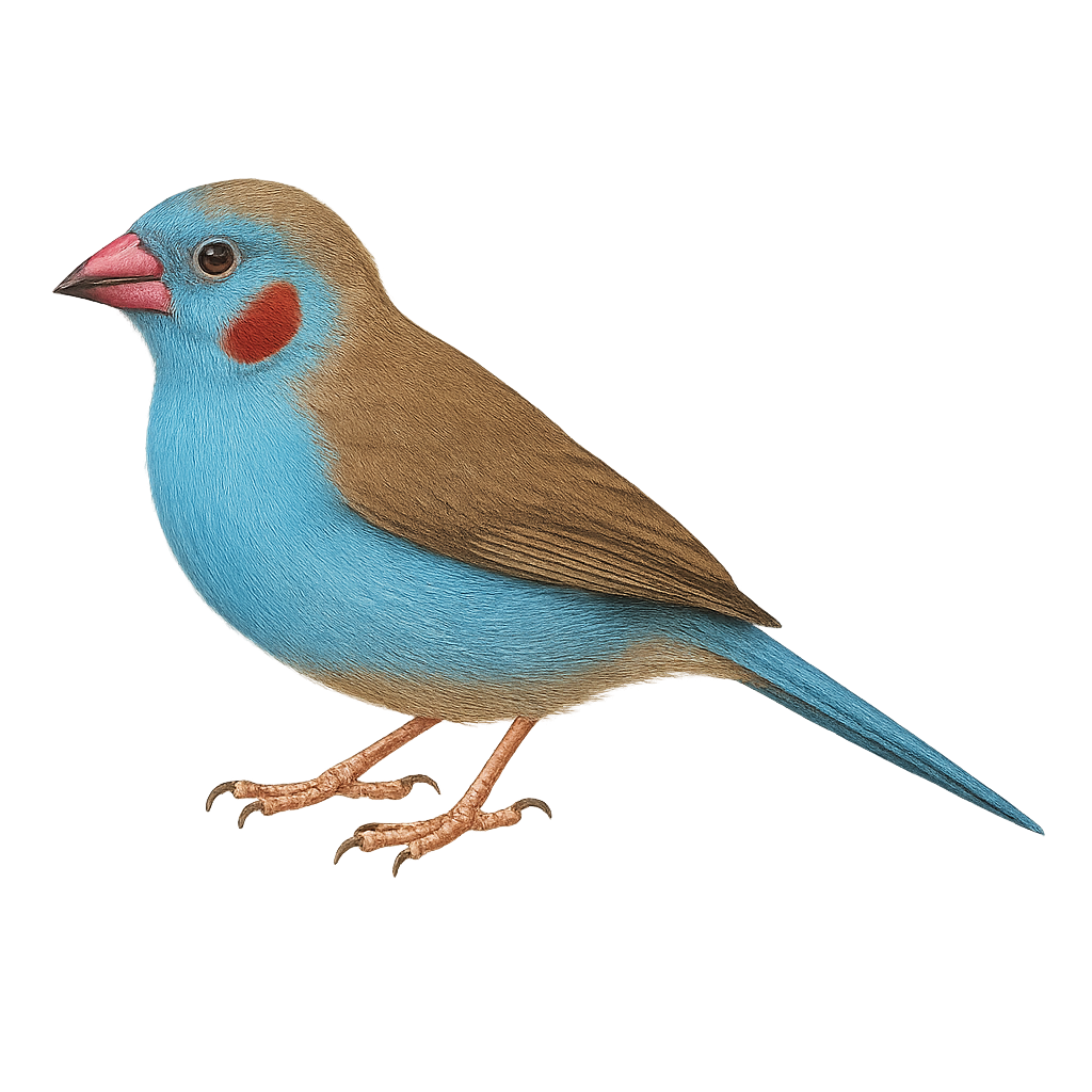 Red-cheeked Cordon-bleu