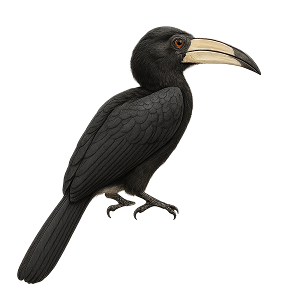 African Pied Hornbill