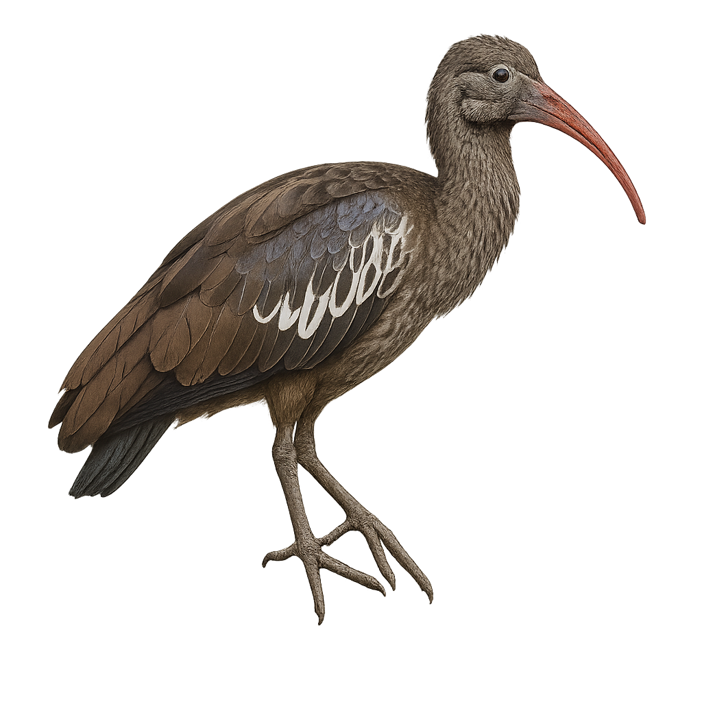 Ibis caronculé