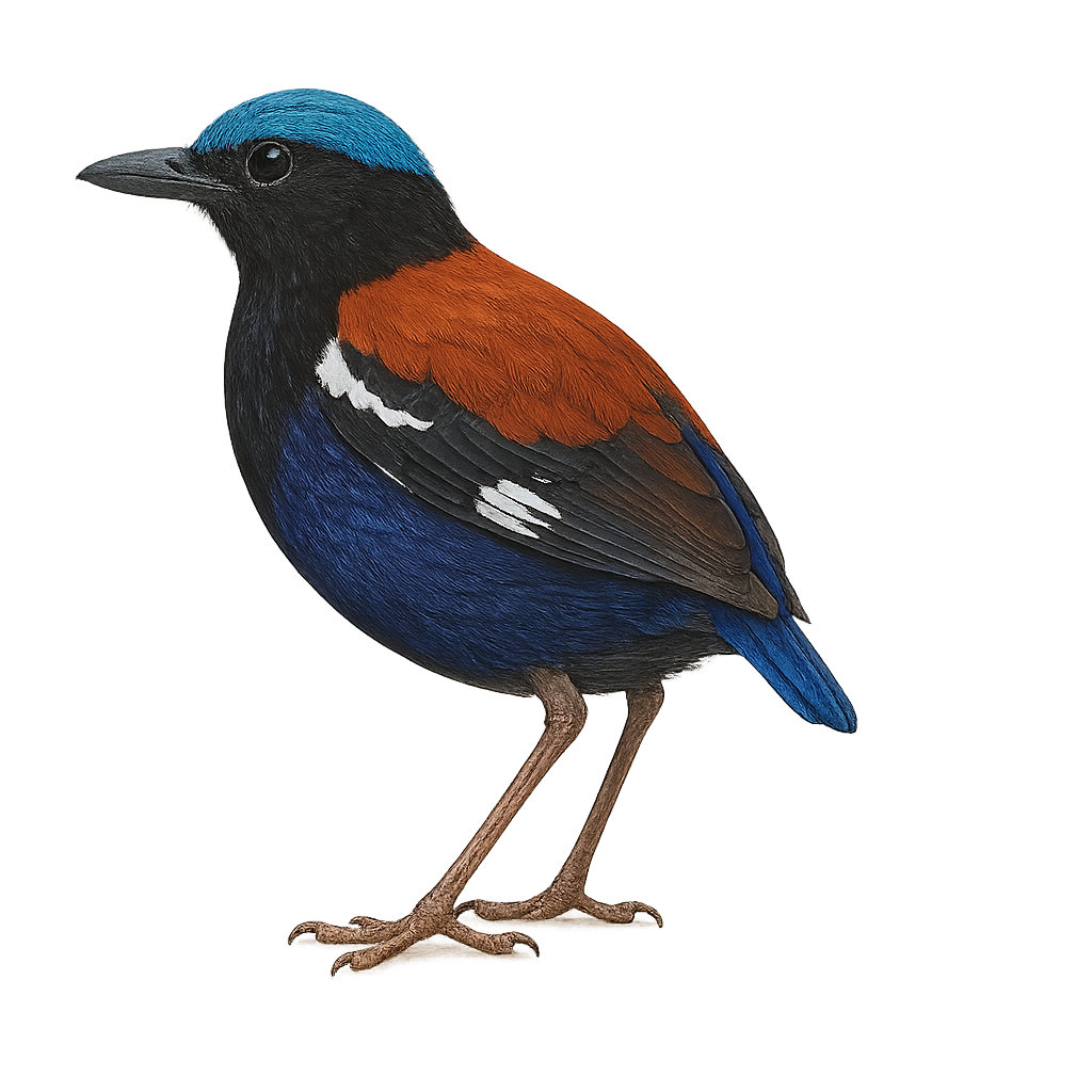 Pita de cabeza azul