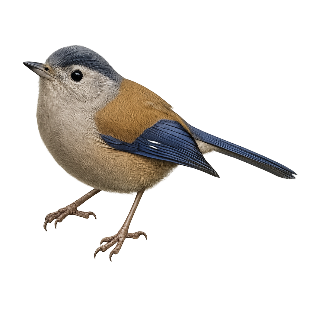 Actinodure à ailes bleues