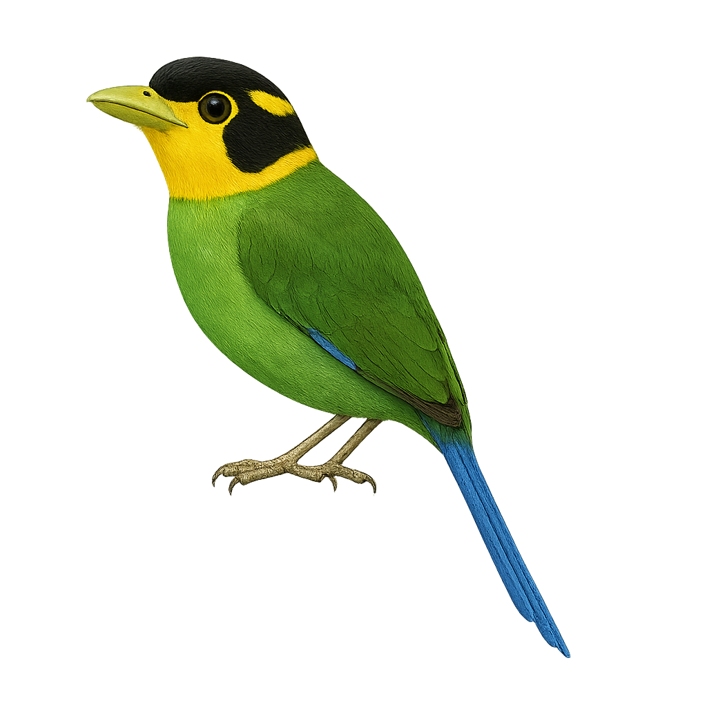 Long-tailed Broadbill