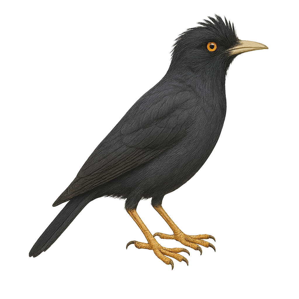 Crested Myna