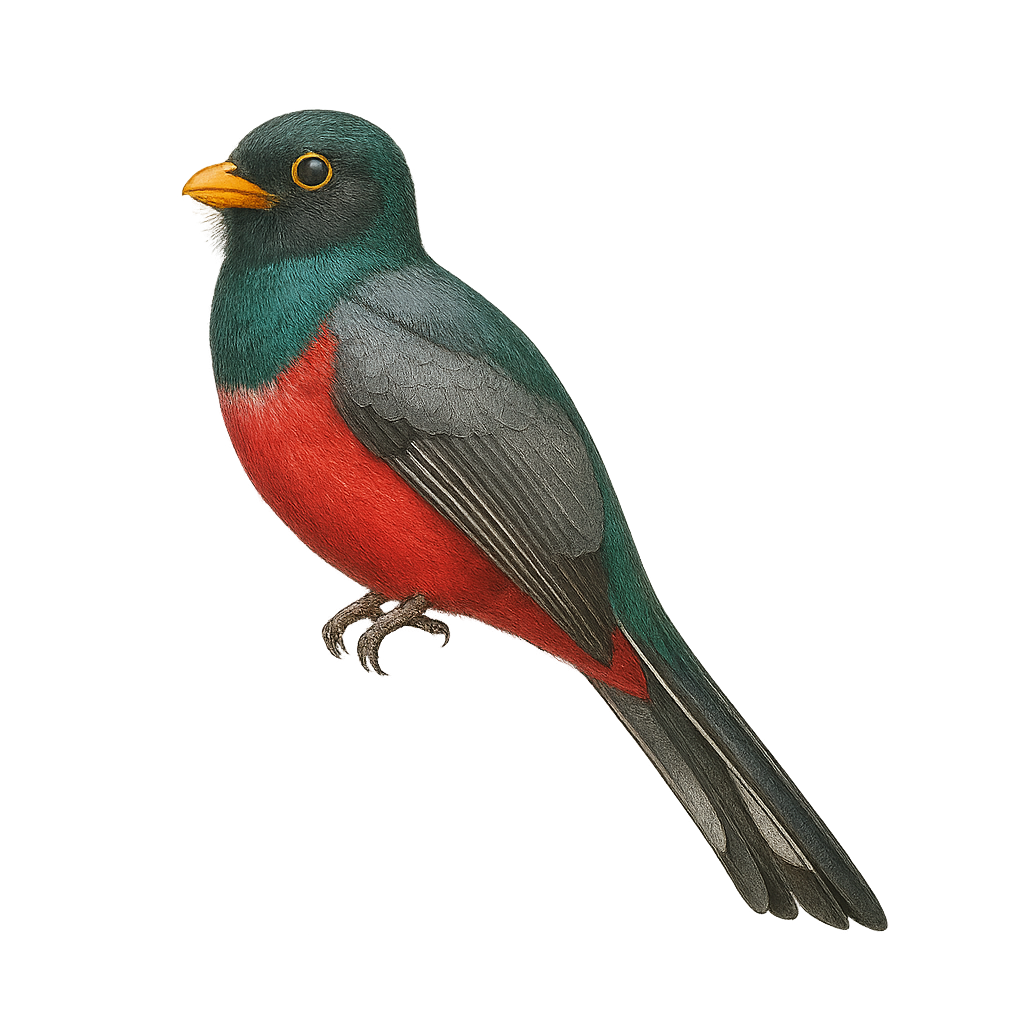 Trogon à queue noire