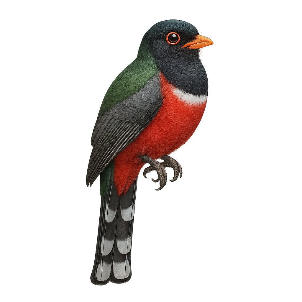 Trogon masqué