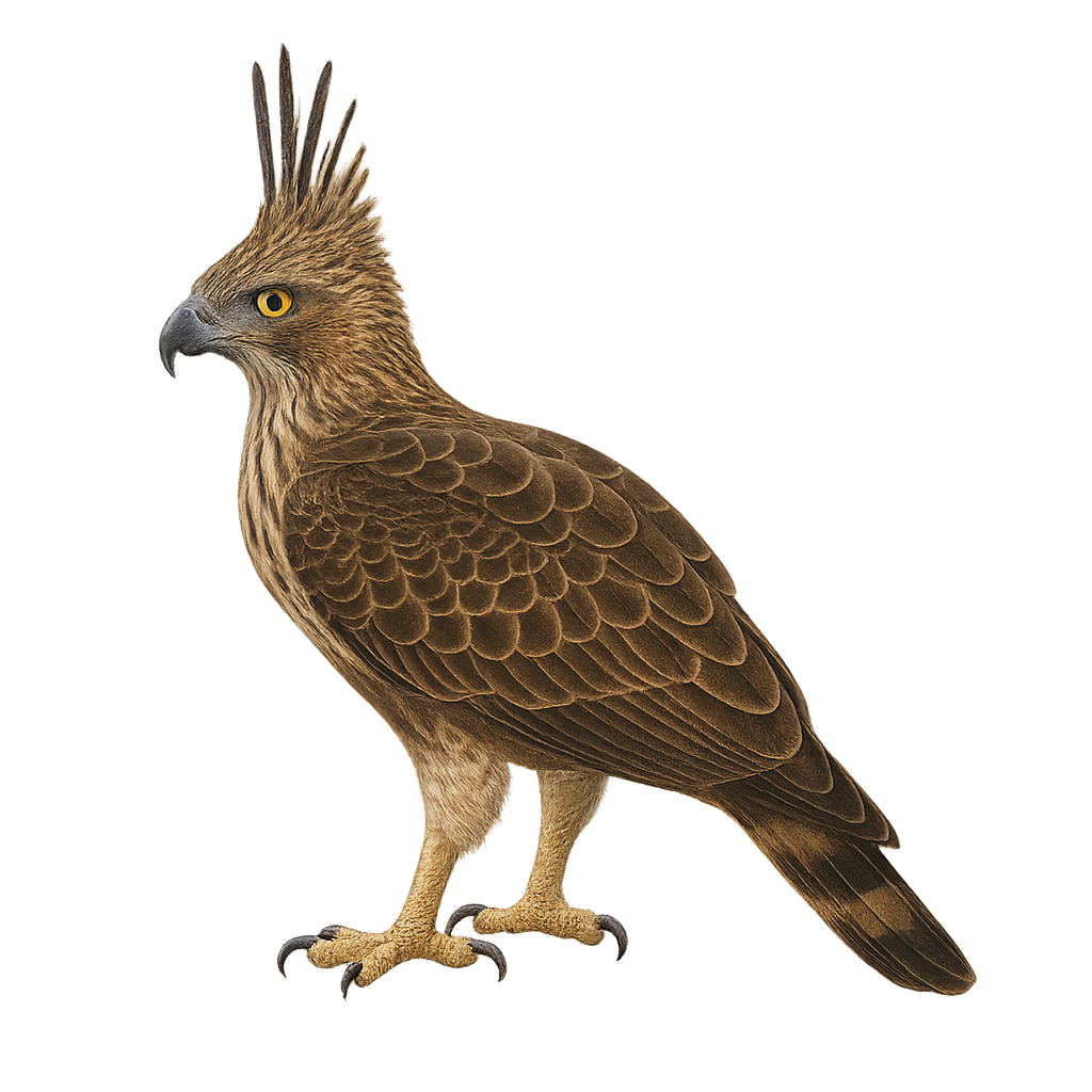 Aigle huppé