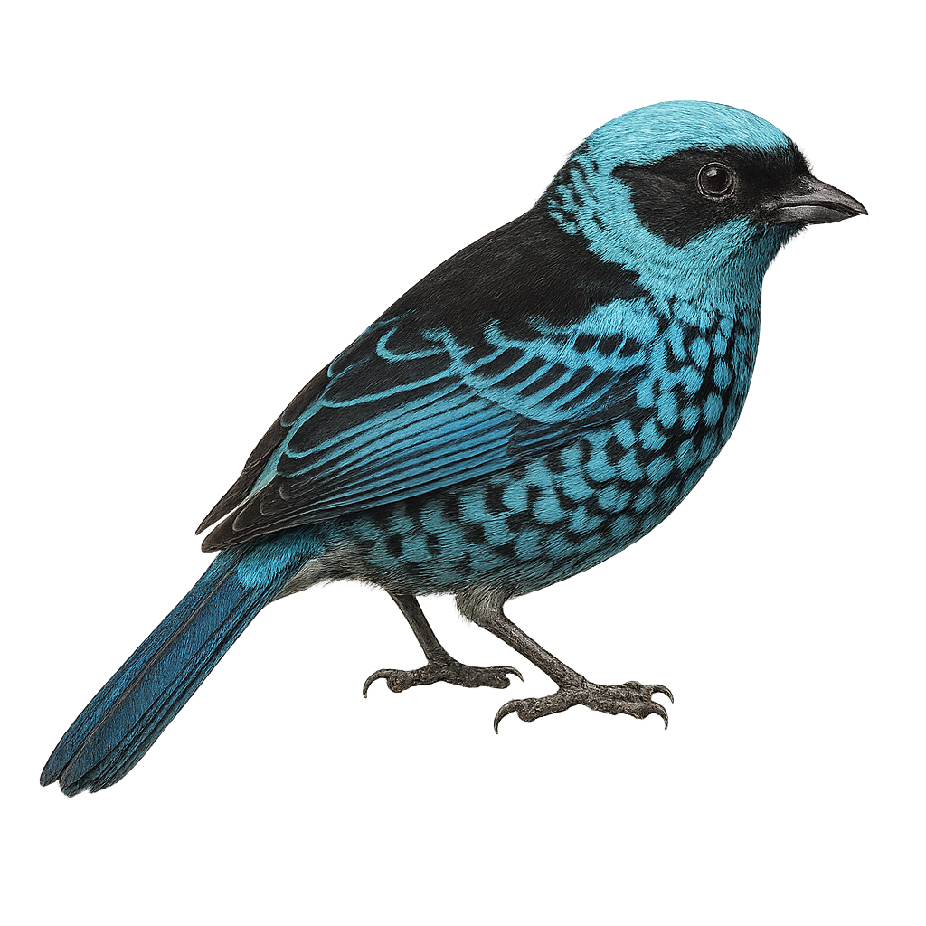 Tangara dorsinegra