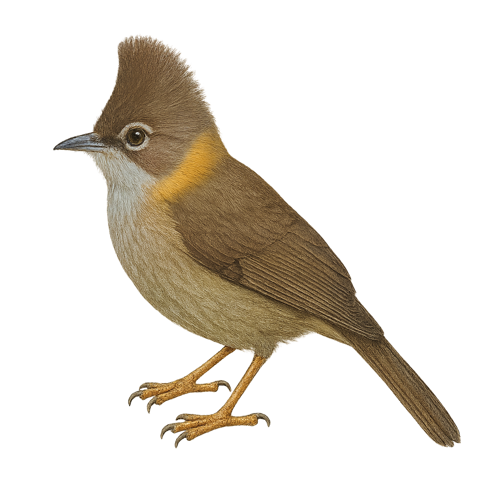 Whiskered Yuhina