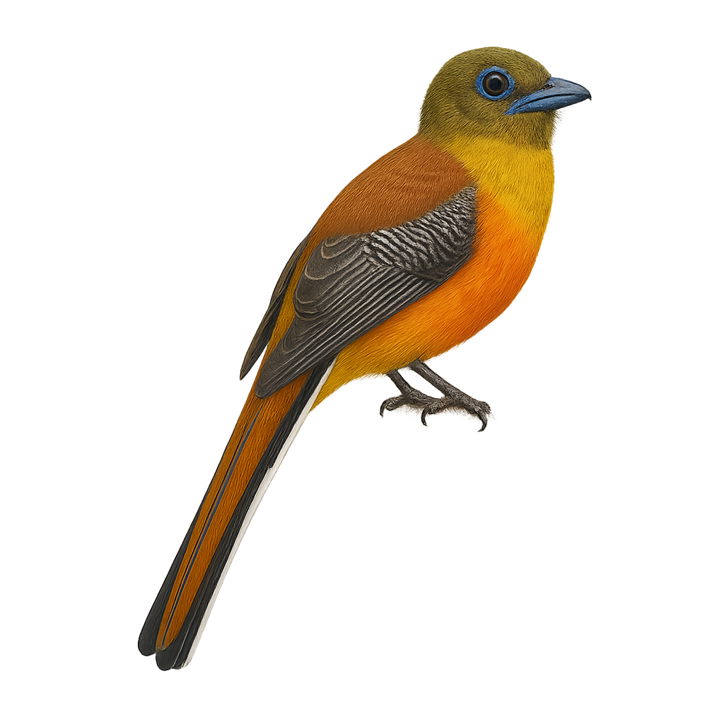 Trogon à poitrine jaune