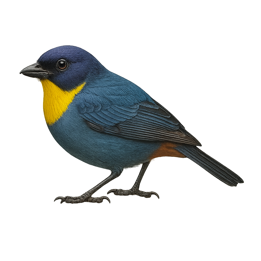 Purplish-mantled Tanager