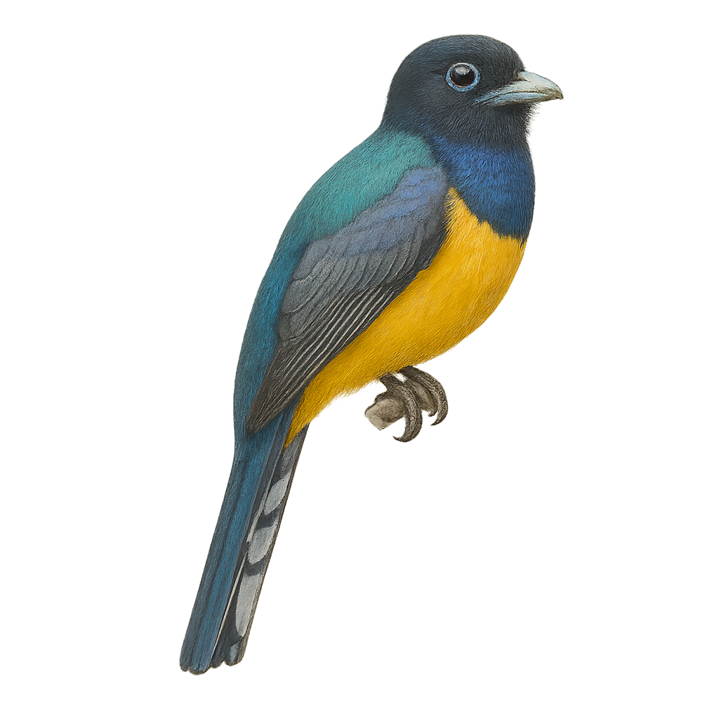 Trogon à queue blanche