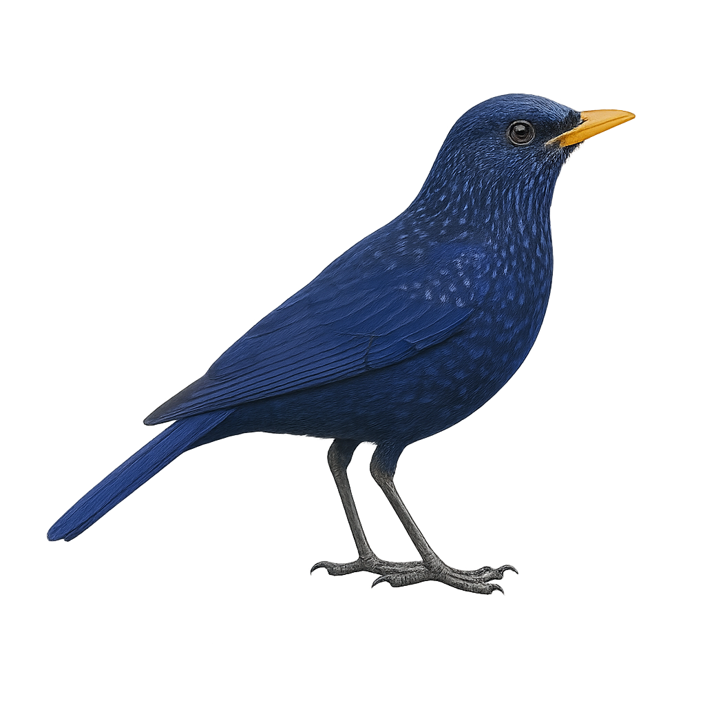 Mirlo azul