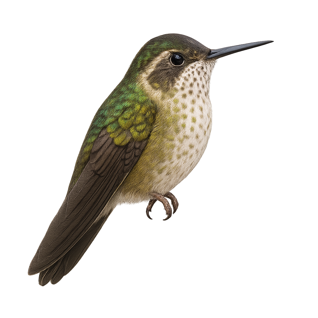 Colibri moucheté