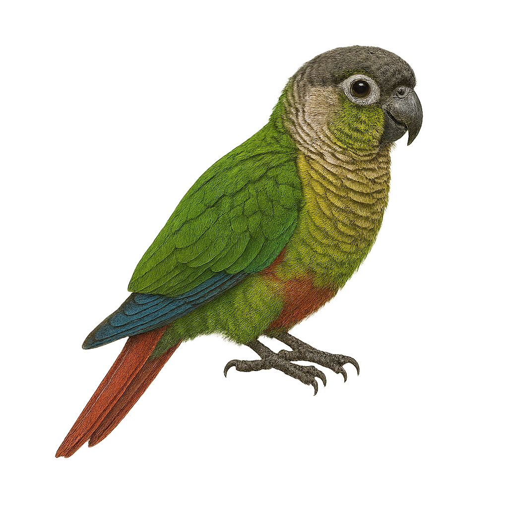 Green-cheeked Parakeet