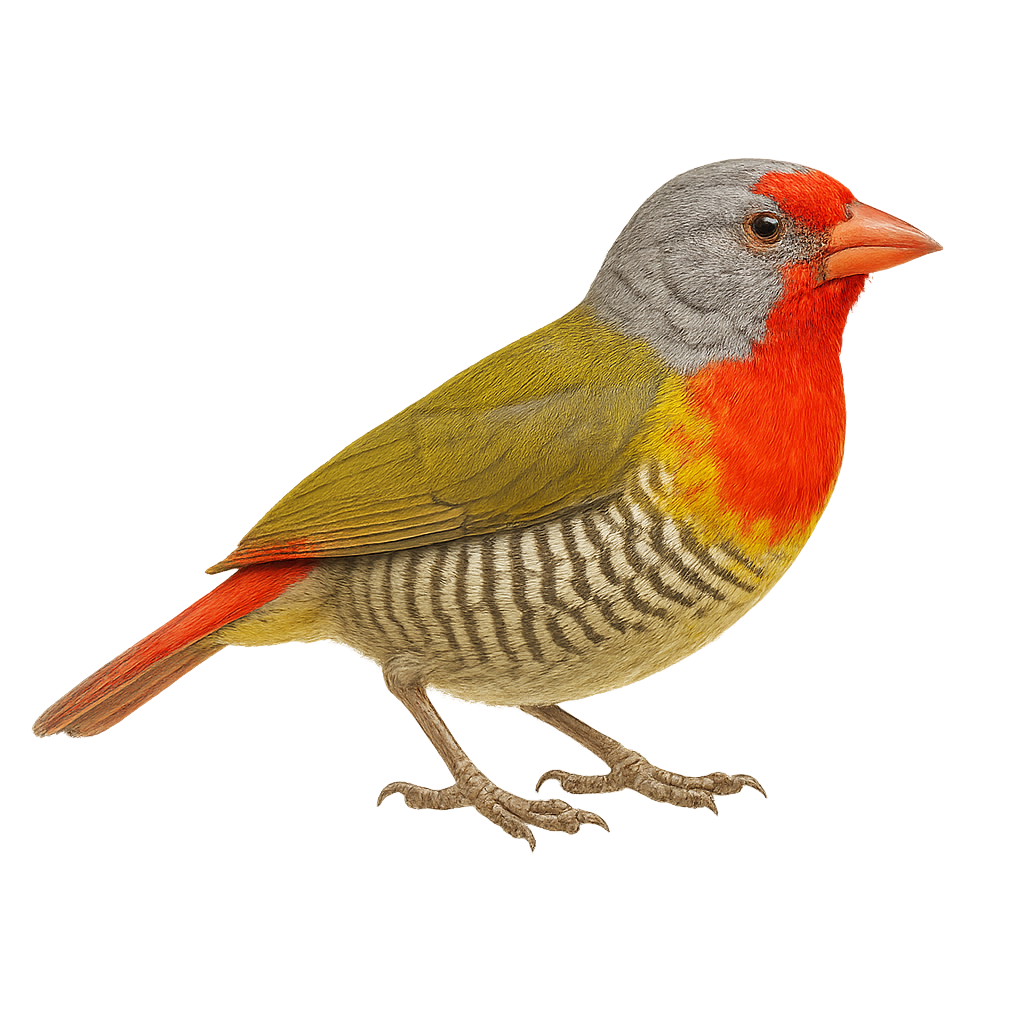 Green-winged Pytilia