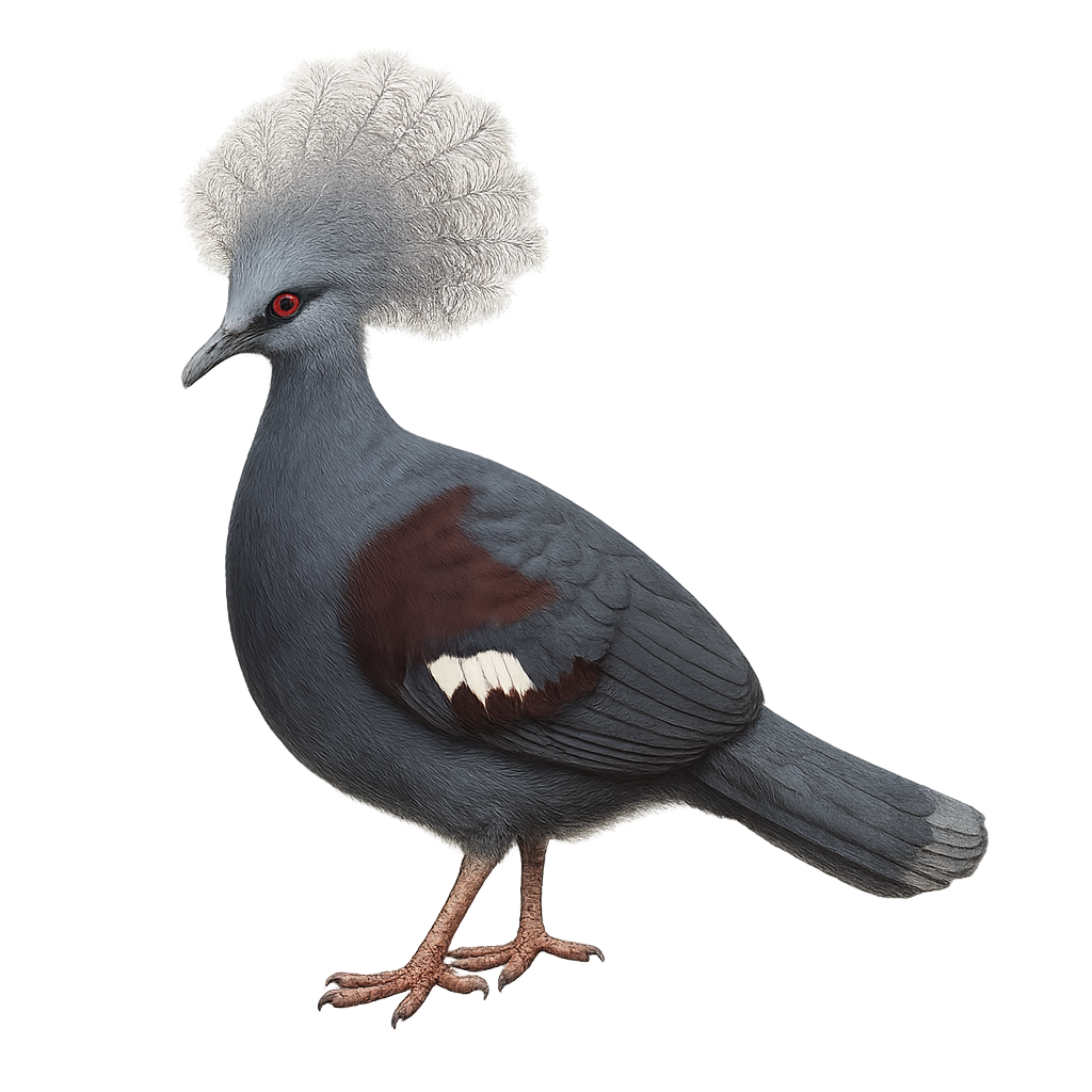 Western Crowned Pigeon