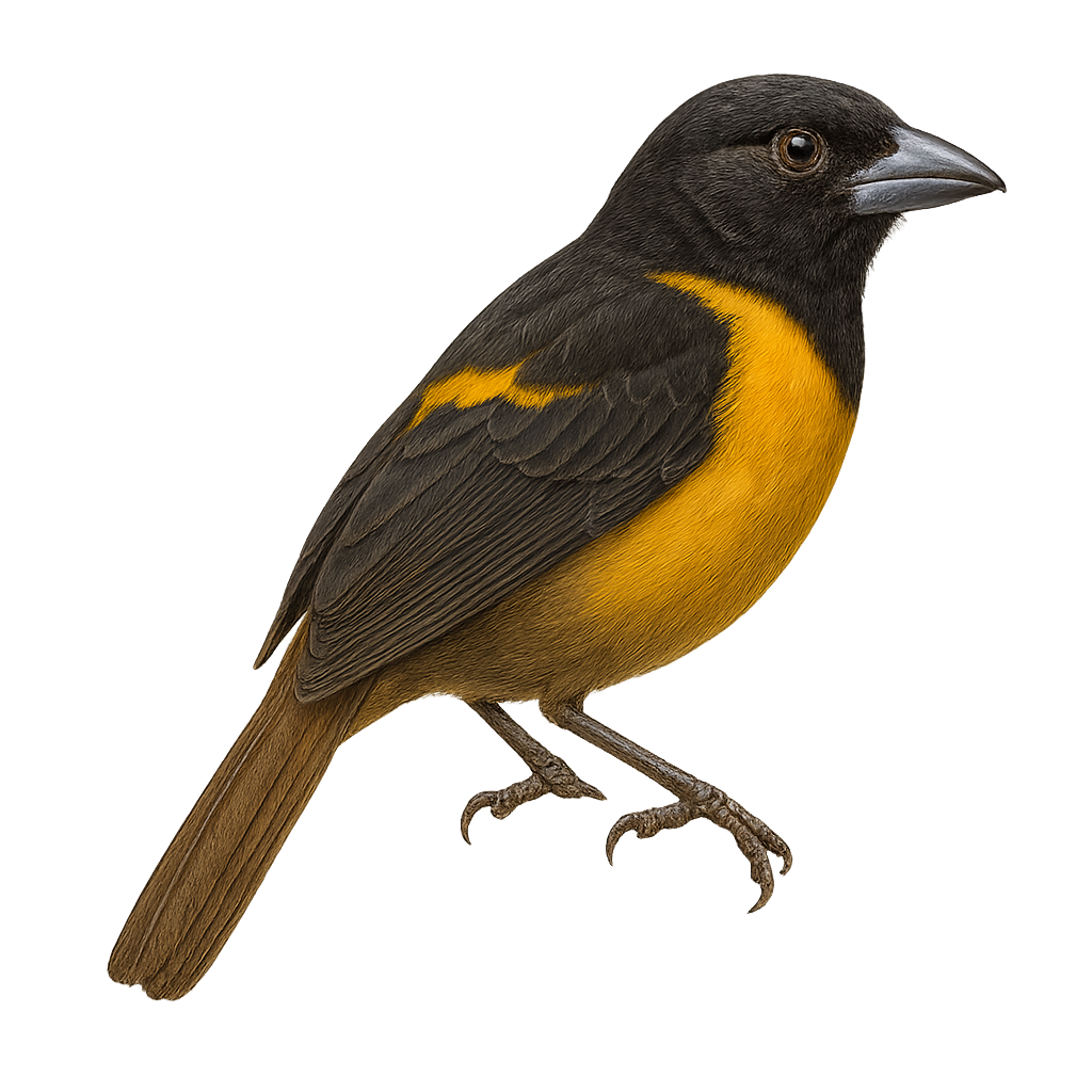 Orange-backed Tanager