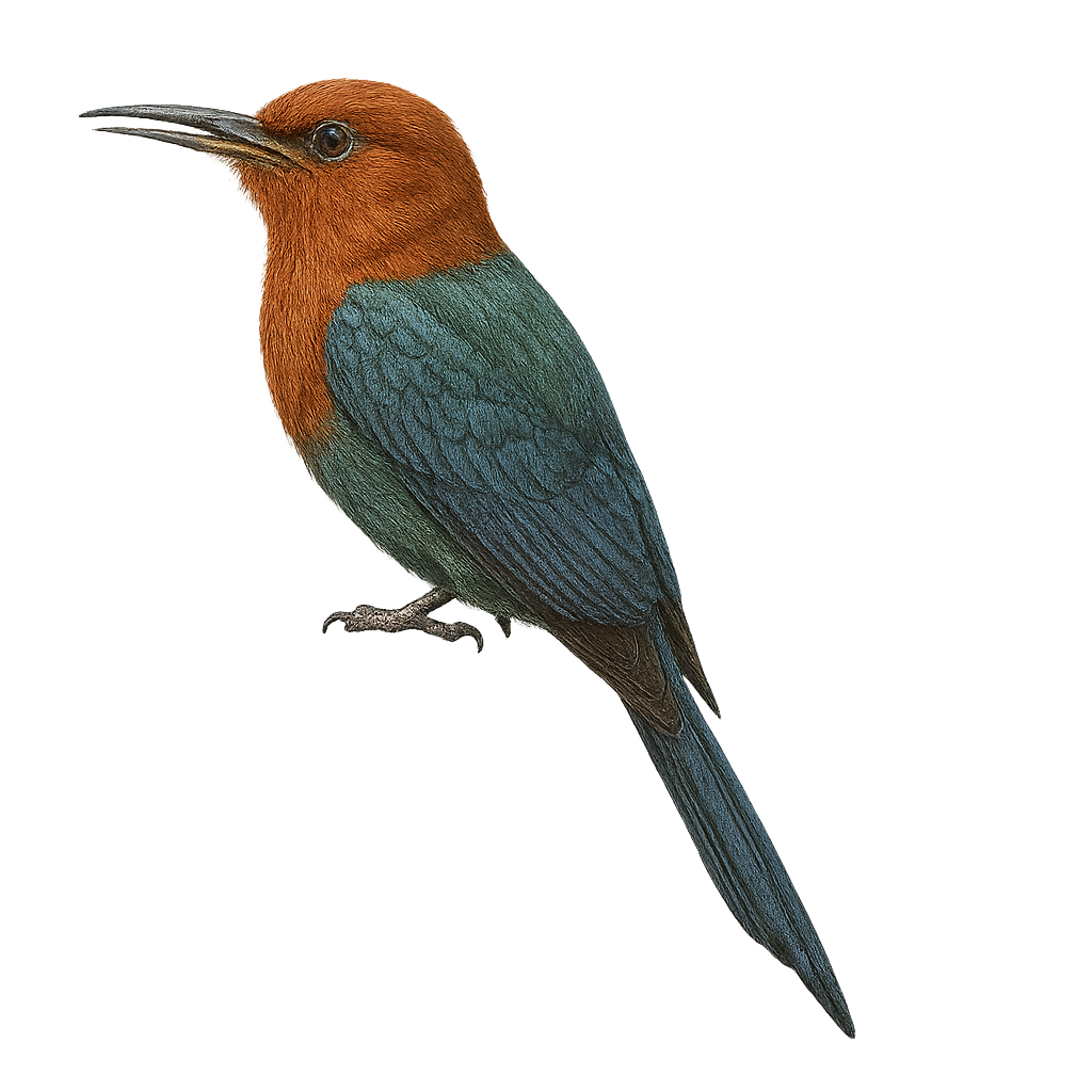 Chestnut-headed Woodhoopoe