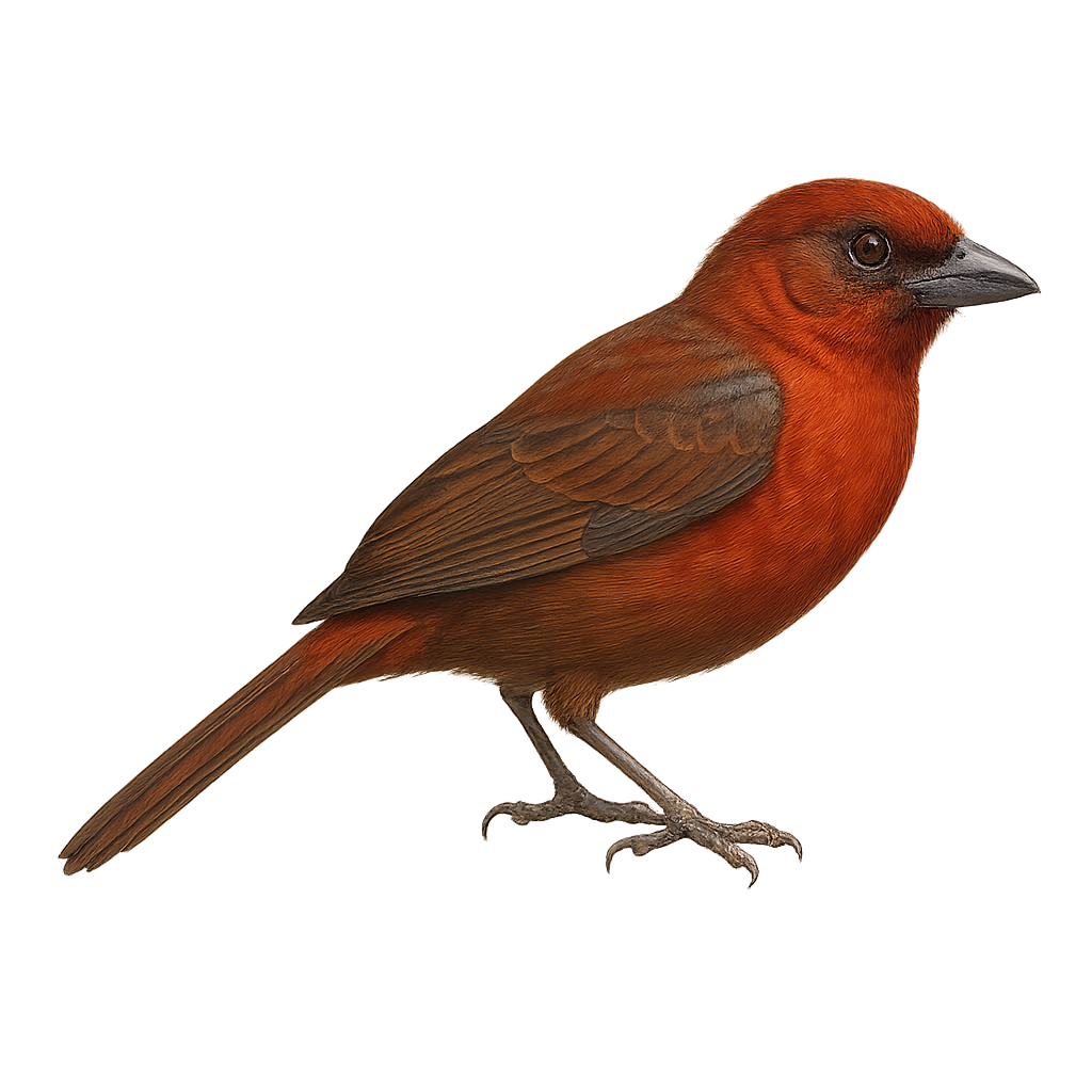 Red-throated Ant-tanager