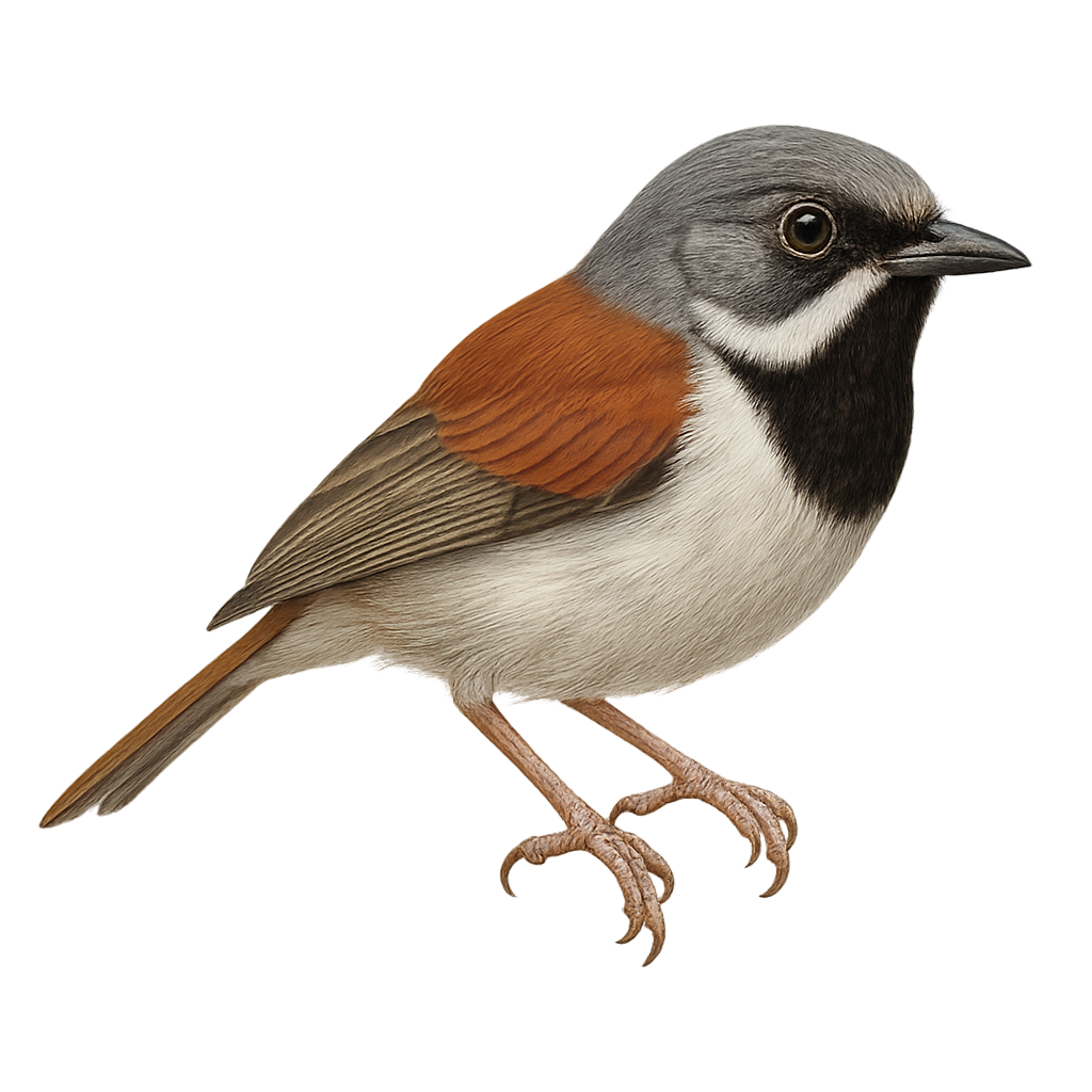 Vanga colirrojo