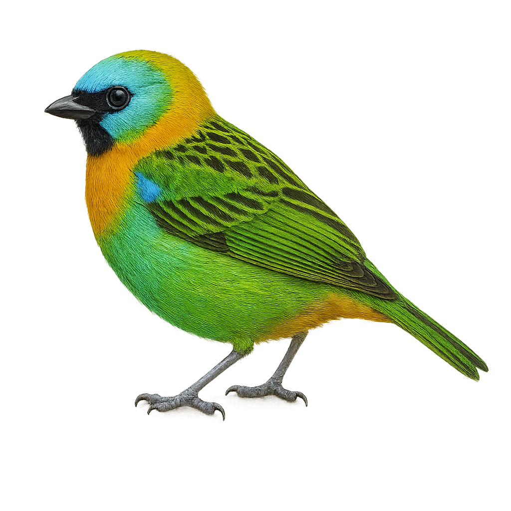 Tangara cabecirroja
