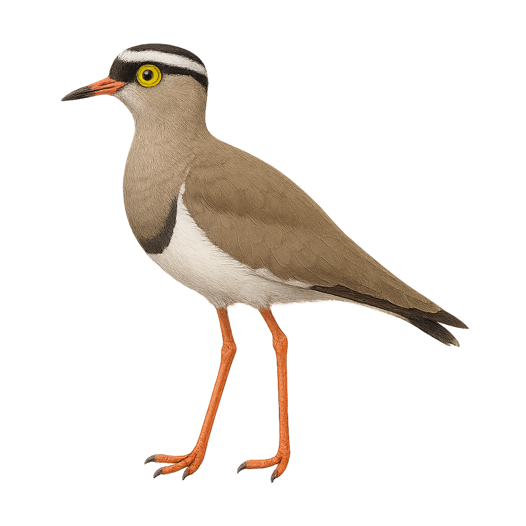Crowned Lapwing