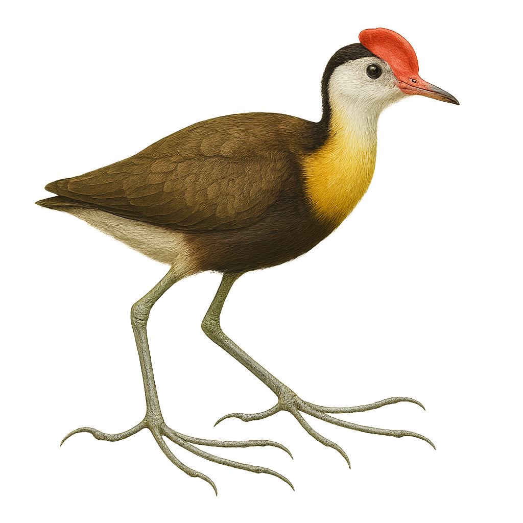 Jacana à crête