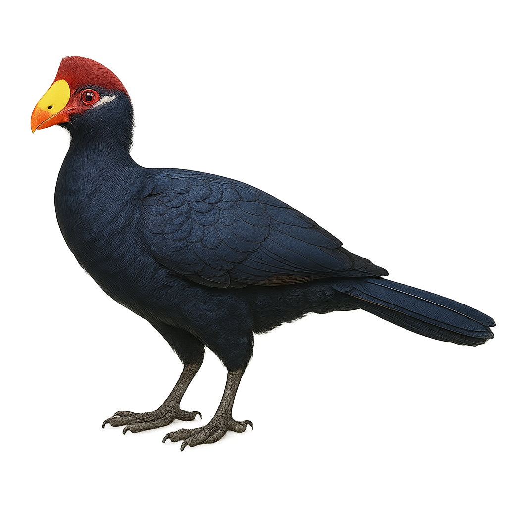 Touraco violet