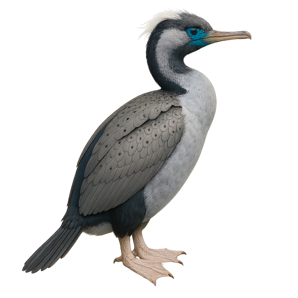 Cormoran moucheté