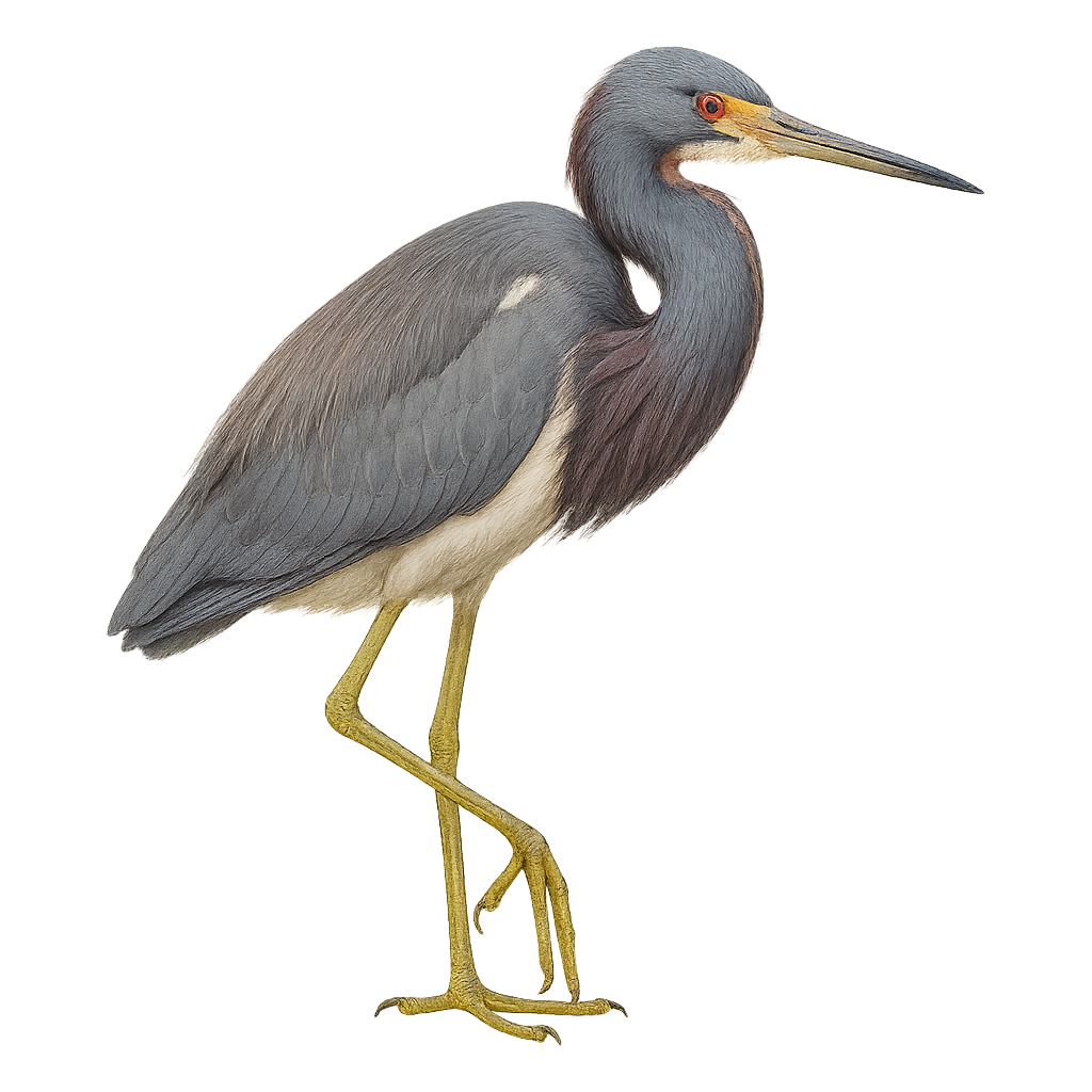Aigrette tricolore