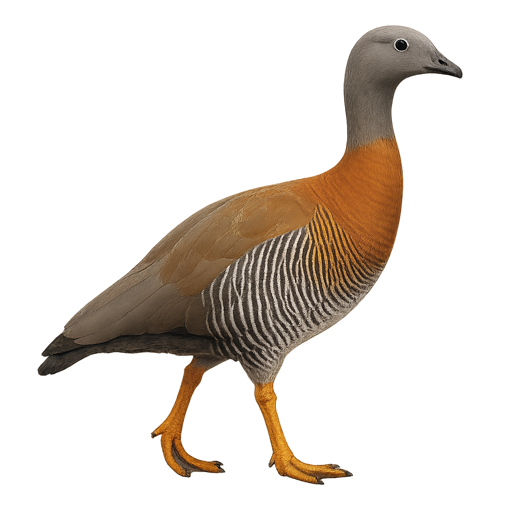 Cauquén Cabeza Gris