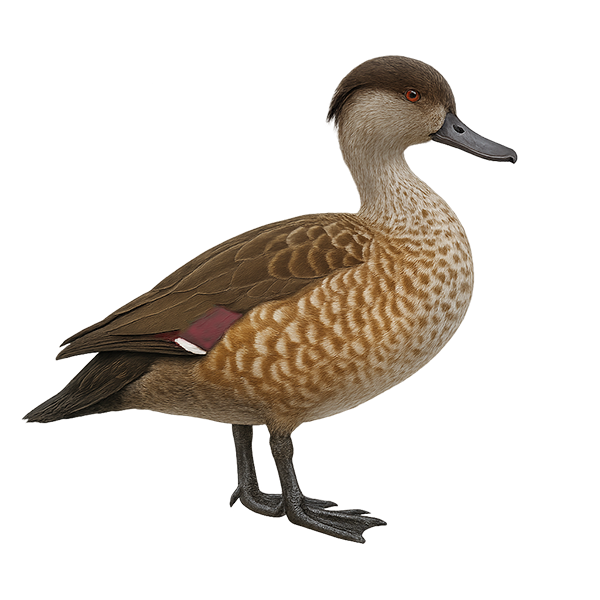 Canard huppé