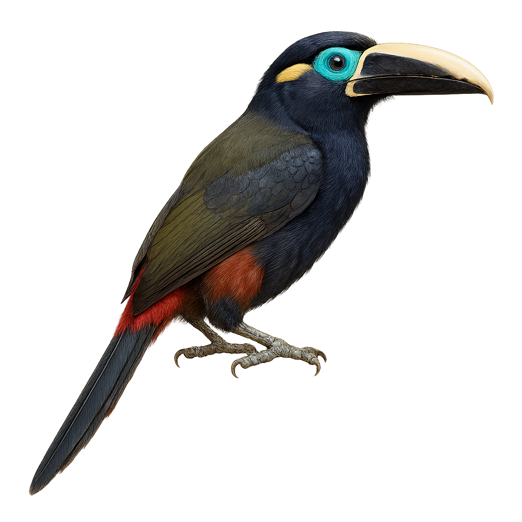Toucanet à oreilles d'or