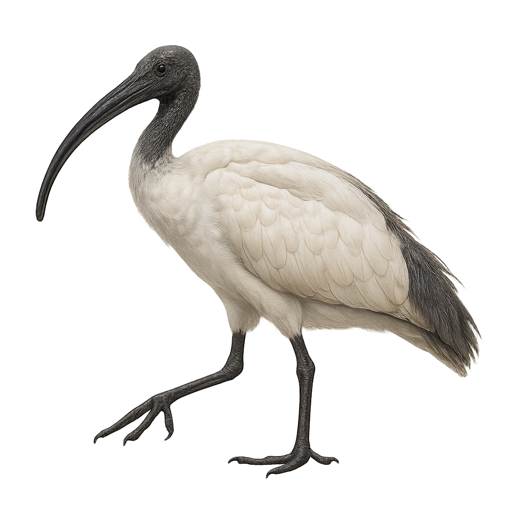 Ibis à tête noire