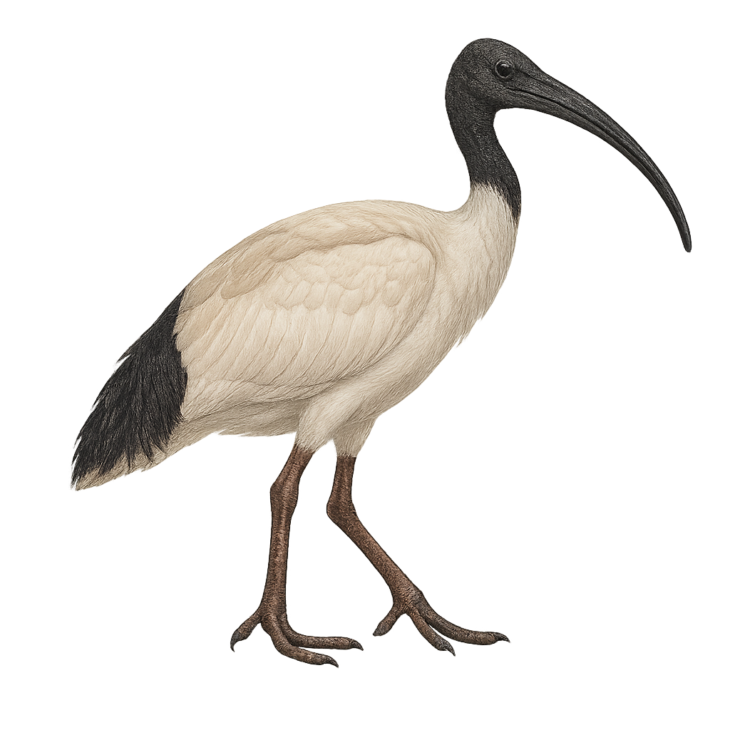 Ibis à cou noir