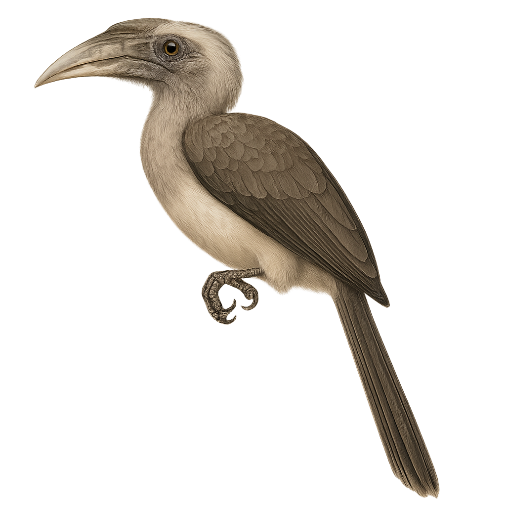 Calao Gris Indio