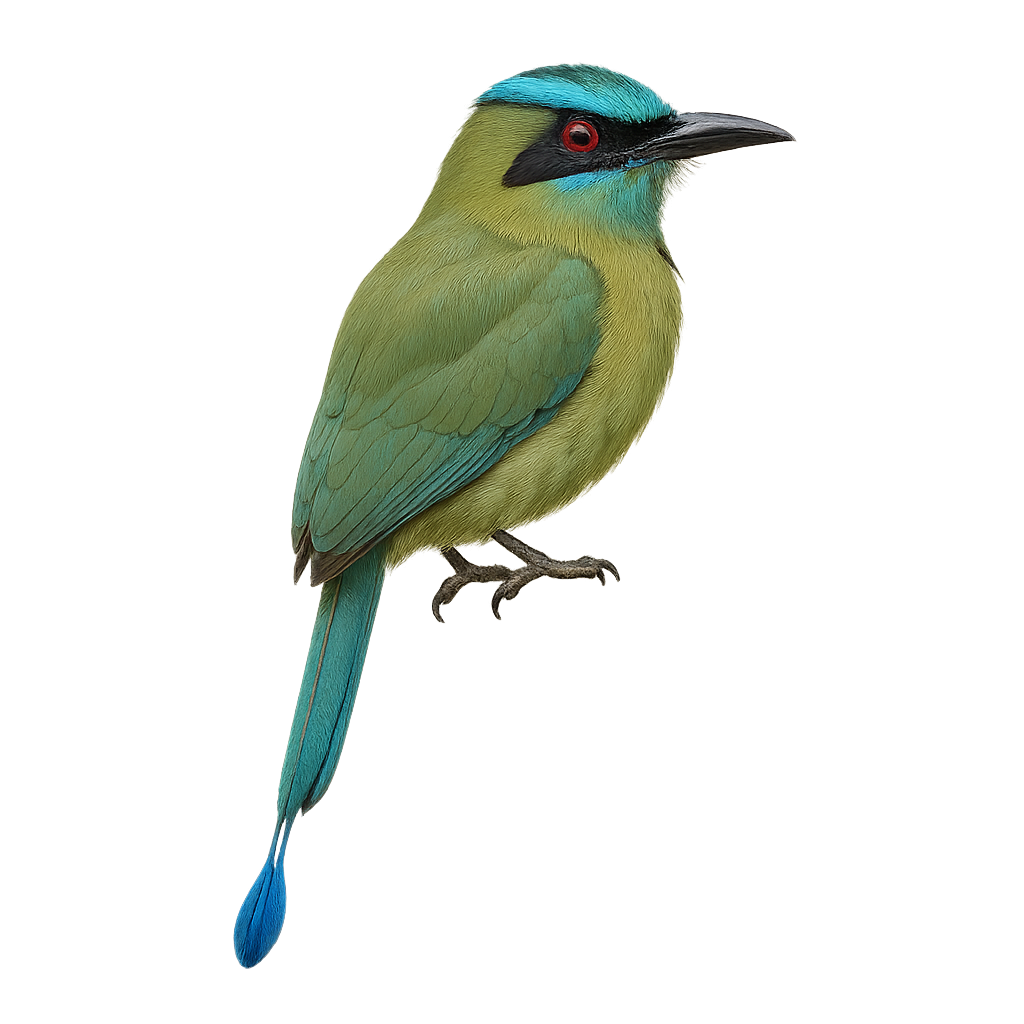 Blauscheitelmotmot