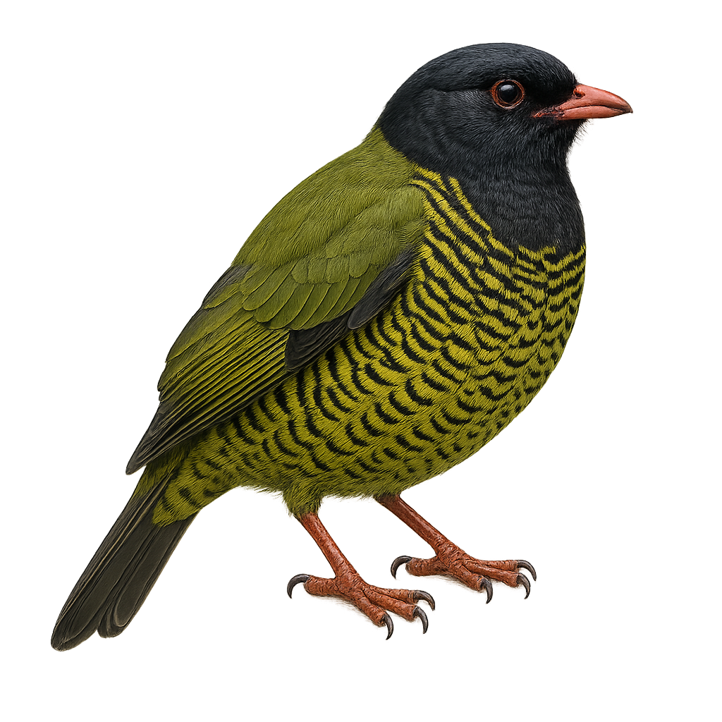 Cotinga barré