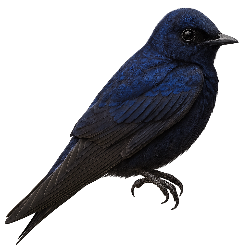 Hirondelle noire