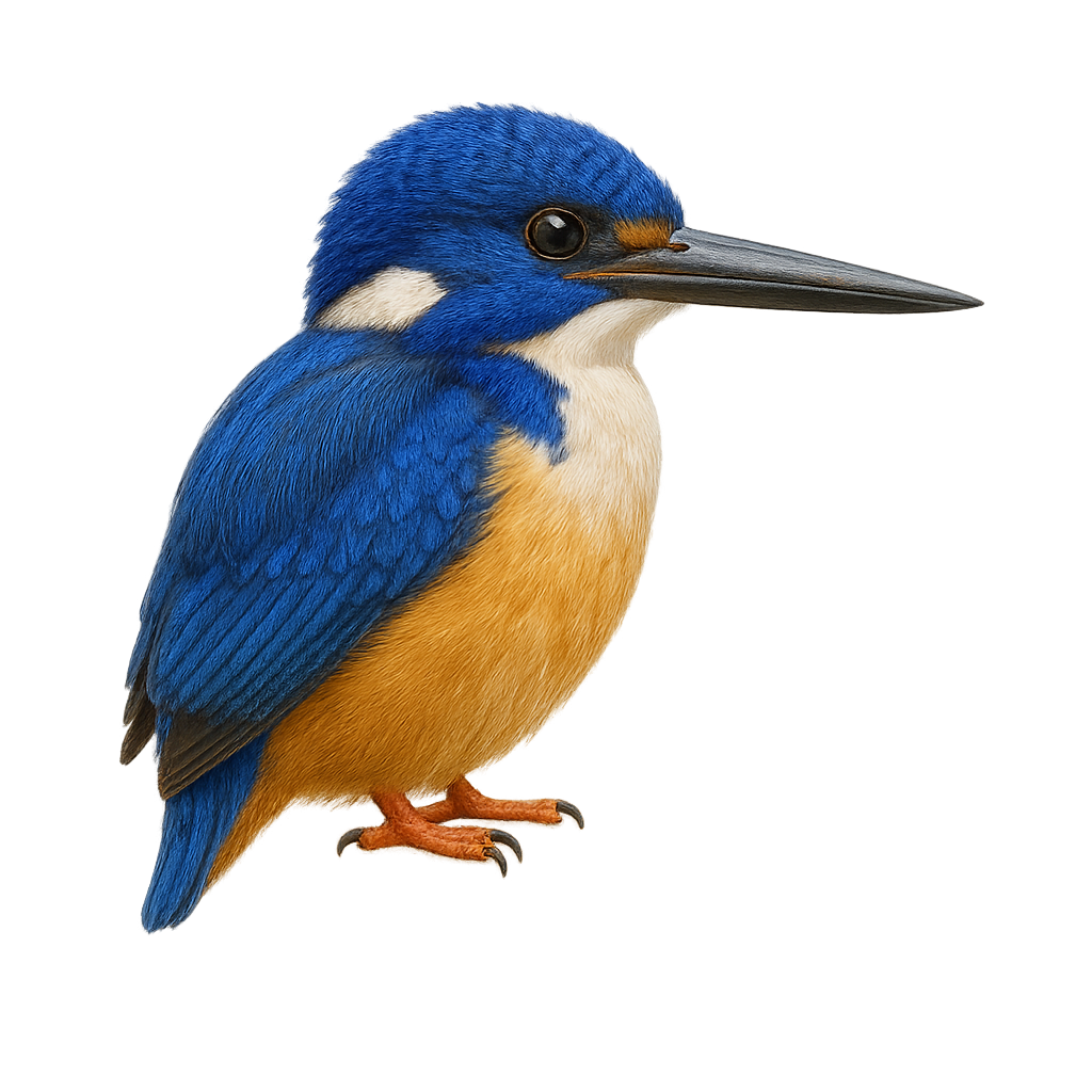 Martin-pêcheur à demi-collier