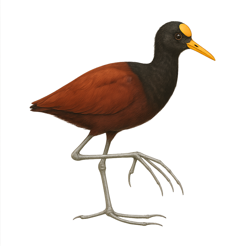 Jacana du Mexique